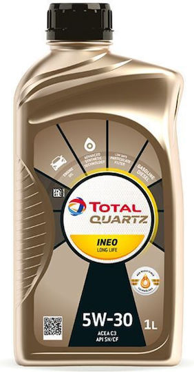 Total Quartz Ineo Long LIfe Συνθετικό Λάδι Αυτοκινήτου 5W-30 1lt