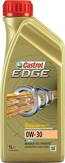 Castrol Edge Titanium FST Συνθετικό Λάδι Αυτοκινήτου 0W-30 1lt