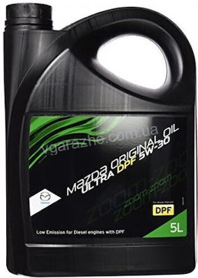 Mazda Original Oil Ultra DPF Car Lubricant 5W-30 C2 5lt for Diesel Engine