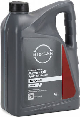 Nissan Motor Semi-Synthetic Car Lubricant 10W-40 5lt