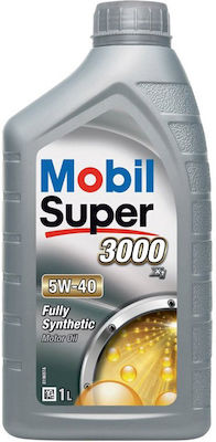 Mobil Super 3000 X1 Synthetic Car Lubricant 5W-40 1lt