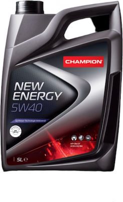 Champion Συνθετικό Λάδι Αυτοκινήτου New Energy 5W-40 5lt