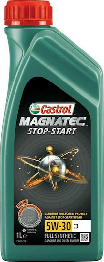 Castrol Magnatec Stop-Start C2 Синтетичен Масло за Автомобили 5W-30 1лт