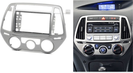 Ice Πρόσοψη 2 Din για Hyundai i20 2012-2014