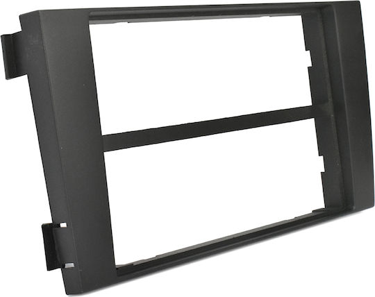 Phonocar DIN Fascia Panels 2 Din for Audi A6 2002-2006 Black for Audi A6 2002-2006