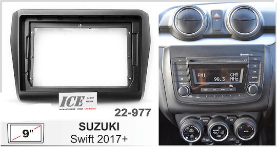 CARAV Industries Inc. Πρόσοψη Συμβατή με Οθόνη 9" για Suzuki Swift