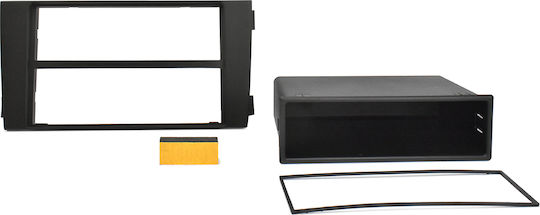 Phonocar DIN Fascia Panels 2 Din for Audi A6 2002-2006 Black for Audi A6 2002-2006