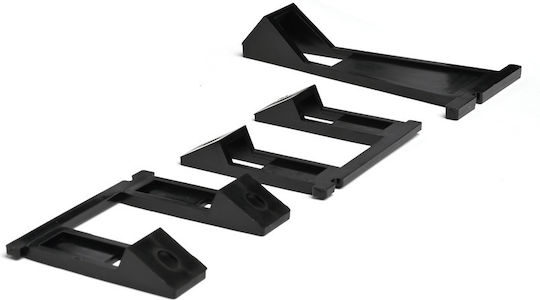 Phonocar DIN-Verkleidungsplatten 2 Din Schwarz für Alfa Romeo Mito 2014+