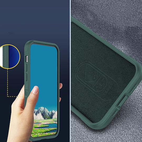 Techsuit Shield Back Cover Silicone Black (Honor 90)