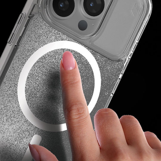 STM Umschlag Rückseite Silikon Transparent (iPhone 15 Pro)