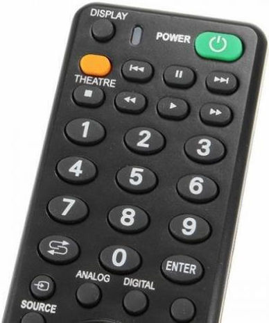 Pals Compatibil Telecomandă 14.04.0037 pentru TV Sony