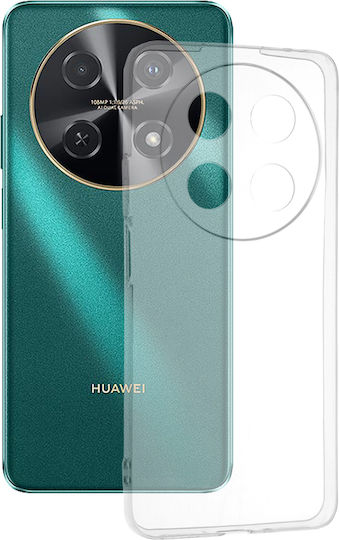 Techsuit Clear Umschlag Rückseite Silikon Transparent (Huawei Nova 12i)