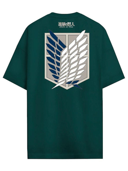 Cotton Division Тениска Зелен Памучно