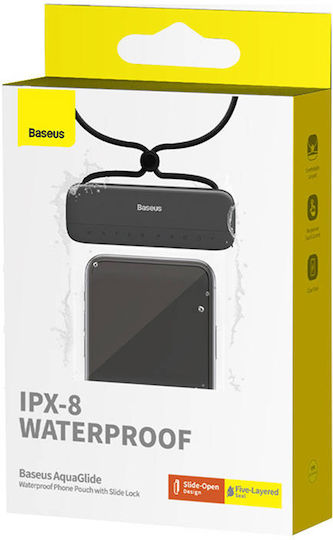 Baseus AquaGlide Waterproof Case up to 7.2" Black P60263700113-00
