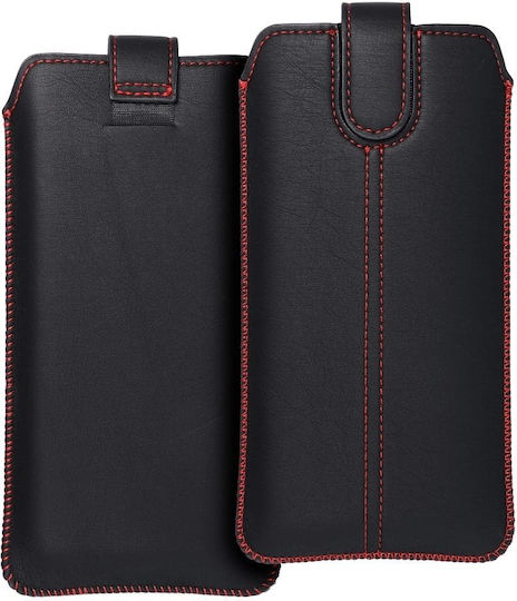 Forcell Pocket Case Ultra Slim έως 5.4" (Μαύρο)