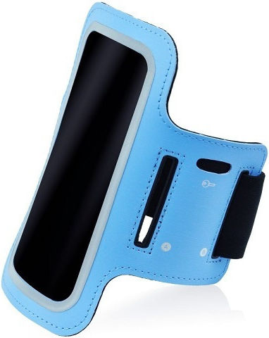 Sport Case Armband Armbinde bis 4" Blau TE5901737279361
