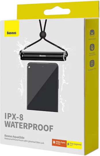 Baseus Aquaglide Cylinder Waterproof Case Up To 7.2 Black P60263701113-00