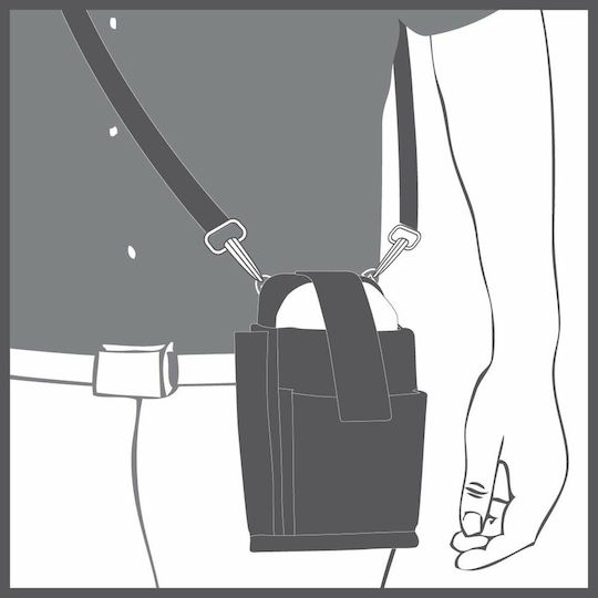 Mobilis Sock & Pouch Μαύρο