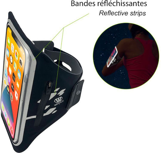 Wantalis Athlete Brassard Θήκη Μπράτσου έως 6.7" Μαύρο