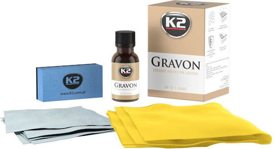 K2 Gravon Σετ Καθαρισμού / Γυαλίσματος / Προστασίας για Ελαστικά και Ζάντες Αυτοκινήτου 50ml