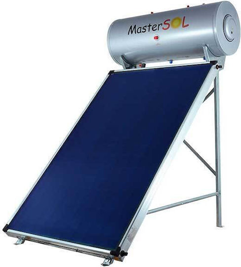 MasterSOL Eco Слънчев бойлер 160лт Стъкло Двойно действие 2.5кв.м. Изборен