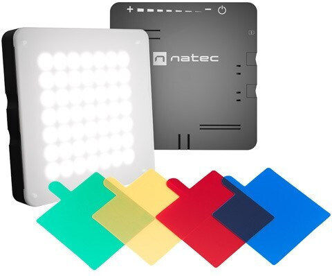 Natec Alfama Led Color Lumină video 6500K 5W