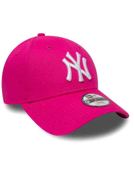 New Era Kinderhut Stoff 9forty Mlb League Fuchsie