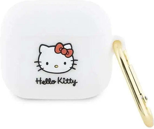 Hello Kitty Husă în culoarea Alb pentru Apple AirPods 3