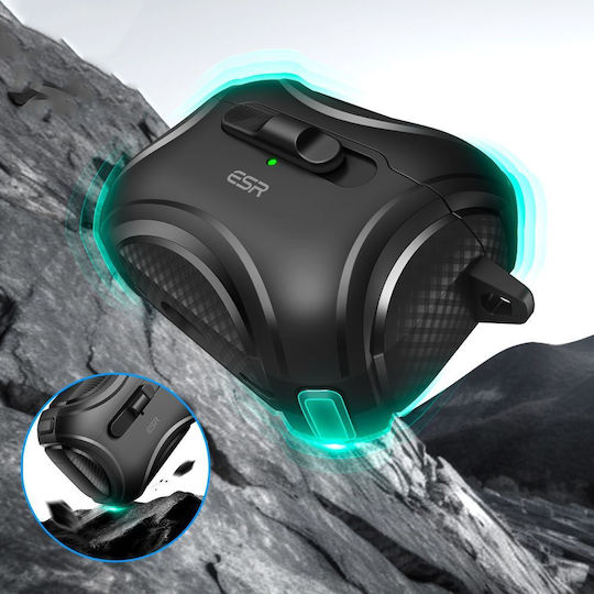 ESR Cyber Θήκη σε Μαύρο χρώμα για Apple AirPods Pro