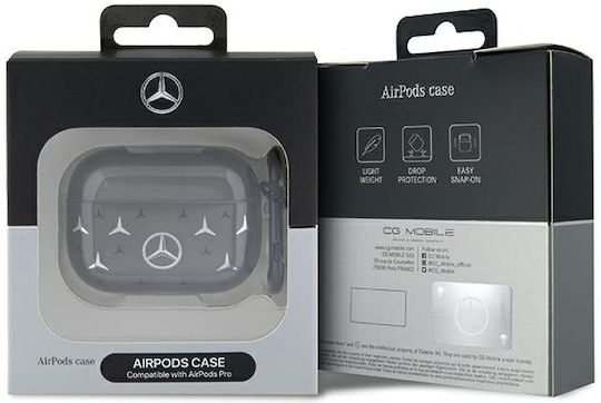 Mercedes-Benz Silicone Case Black for Apple AirPods Pro
