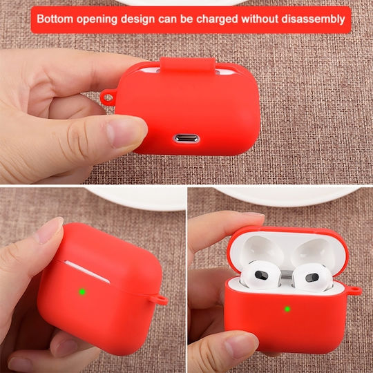 Sonique Etui & Ohrhaken-Set in Flieder Farbe für Apple AirPods 3