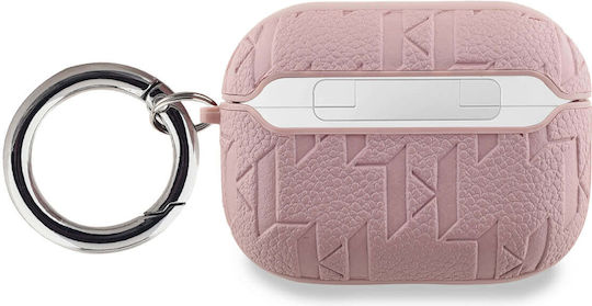 Karl Lagerfeld Choupette Head Калъф в Розов цвят за Apple AirPods Pro