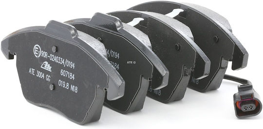 Ate Brake Pad Front 1pcs for Audi A1 / A3 Seat Altea / Ibiza / Leon / Toledo Skoda Fabia / Octavia / Rapid / Roomster
