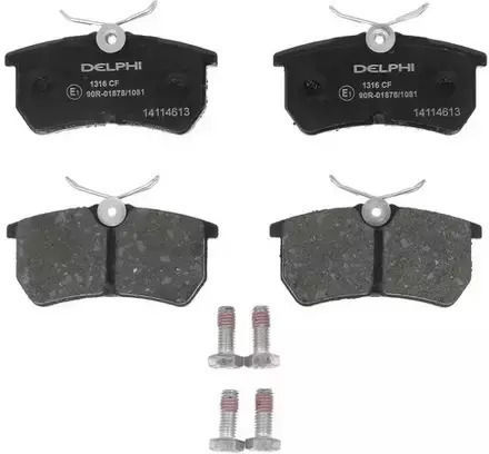 Brembo Brake Pad Rear for Ford Fiesta / Focus / Puma