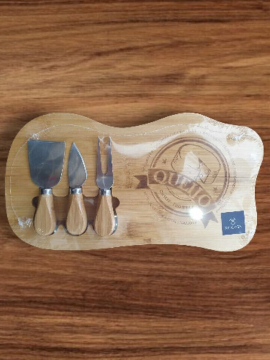 XM-Casa Wooden Cheese Serving Platter 33x18x2cm