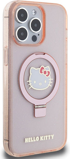 Hello Kitty Задна корица Пластмаса Розов (iPhone 15 Pro Max)