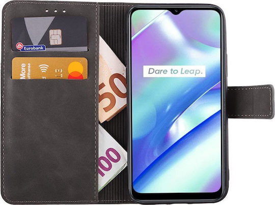 Lime Essential Magnet Book Δερματίνης / Σιλικόνης Πράσινο (Realme C33)