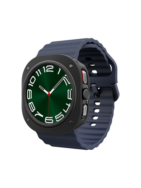 Caseology Silikonhülle in Schwarz Farbe für Samsung Galaxy Watch Ultra (47 mm) Caseology Silikonhülle in Schwarz Farbe für Samsung Galaxy Watch Ultra (47 mm)