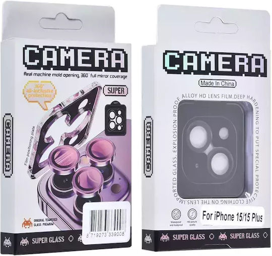 Uniq Camera Protection Tempered Glass Transparent for the iPhone 15, iPhone 15 Plus