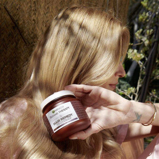 Garnier Botanic Therapy Hair Remedy Μάσκα Μαλλιών για Λείανση 340ml