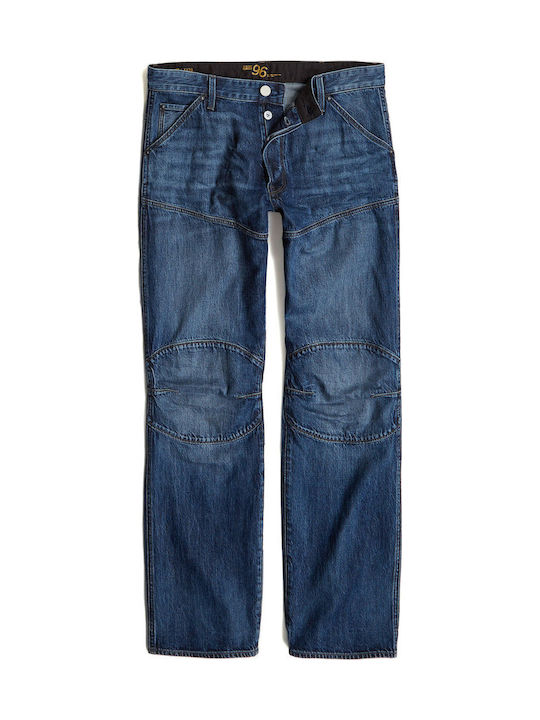 5620 3d Men's Jeans Pants with Regular Fit Dark Aged Denim