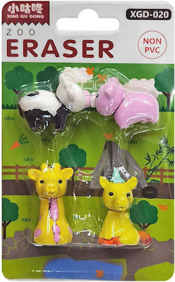 Justnote Eraser for Pencil and Pen 4pcs