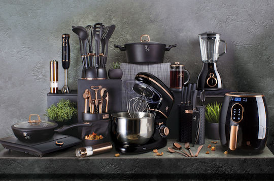 Berlinger Haus Ръчен Блендер с Аноскидова Пръчка 500W Black Rose Collection