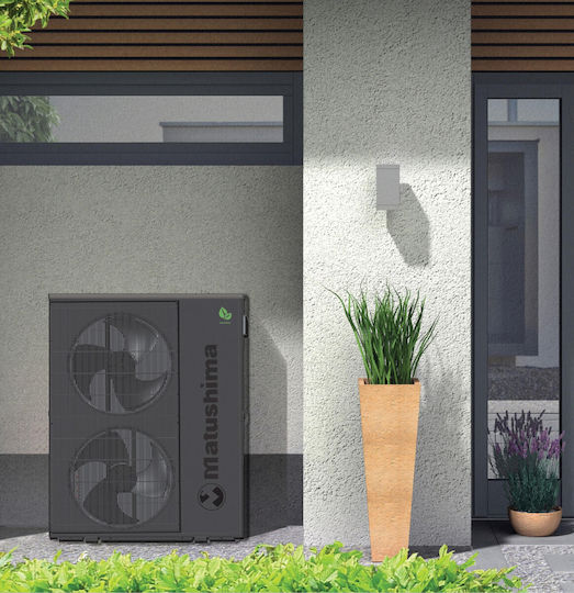 Matushima Αντλία Θερμότητας 11.6kW Μονοφασική 60°C Monoblock