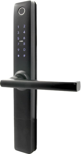 Eura Electronic Lock with Bluetooth Connectivity Black
