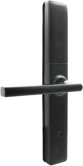 Eura Electronic Lock with Bluetooth Connectivity Black