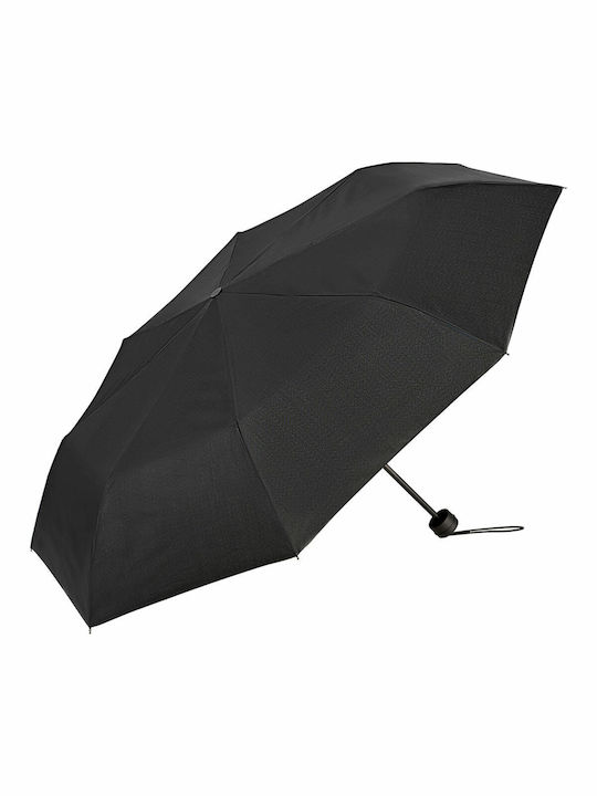 Clima Umbrelă de ploaie Compact Neagră