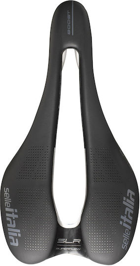 Selle Italia SLR Boost TI 316 Superflow L Σέλα Ποδηλάτου Μαύρη 248 x 145 mm