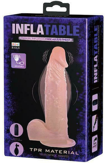 Baile Realistic Vibrator 19.3cm Flesh