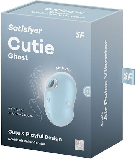 Satisfyer Cutie Ghost Mini Κλειτοριδικός Δονητής με Απομακρυσμένο Έλεγχο Γαλάζιος